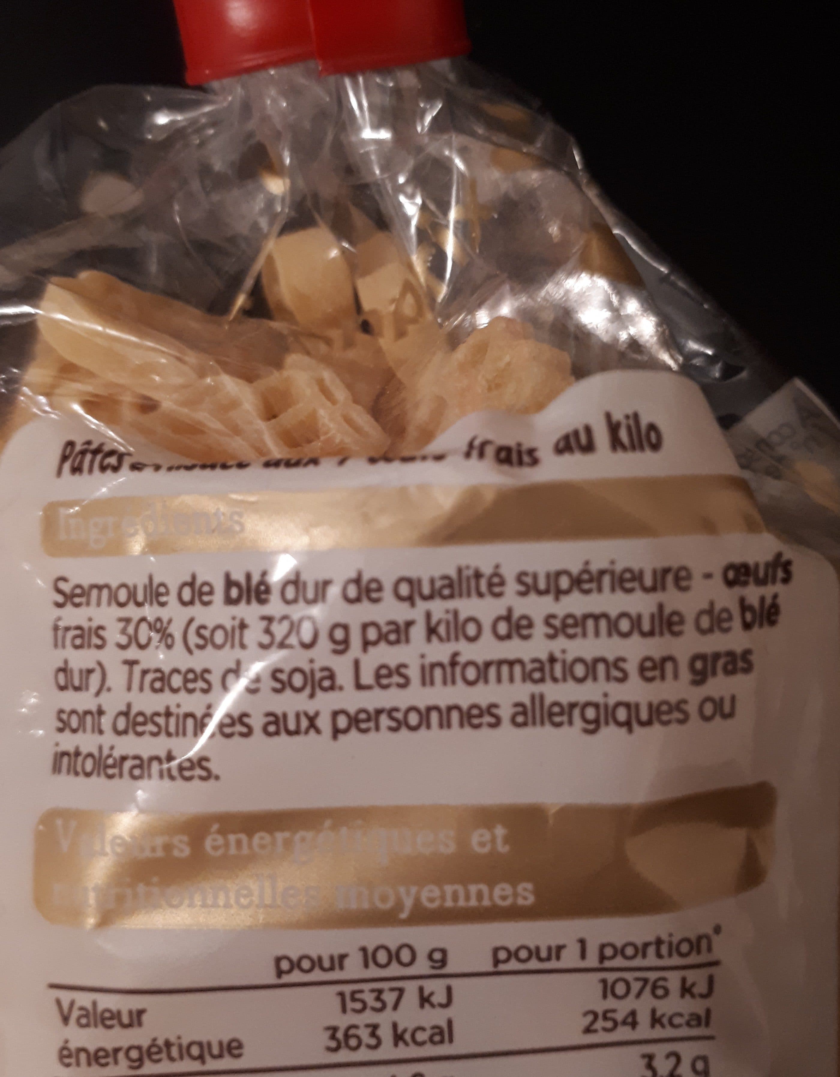 Franprix Pâtes de noël packshot