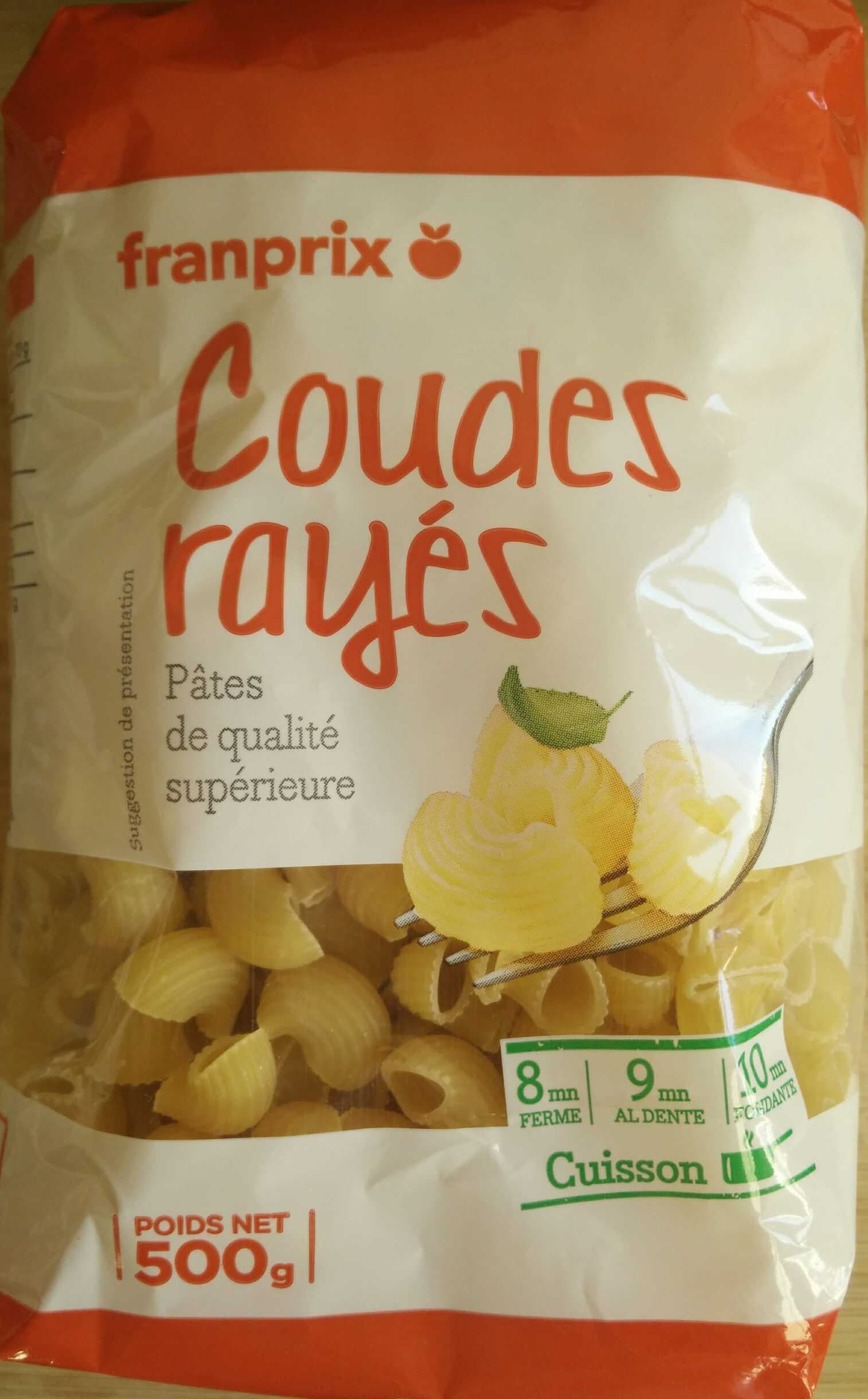 Franprix Coudes rayés packshot