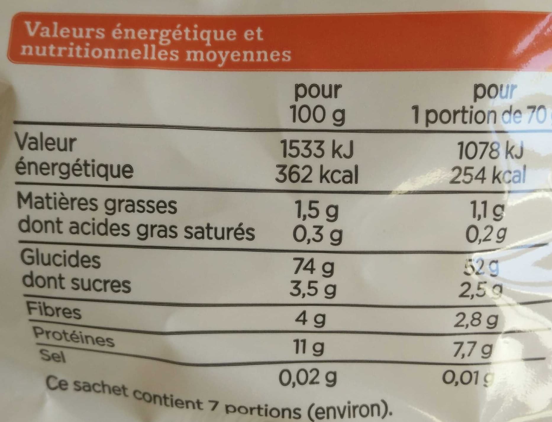 Franprix Coudes rayés packshot