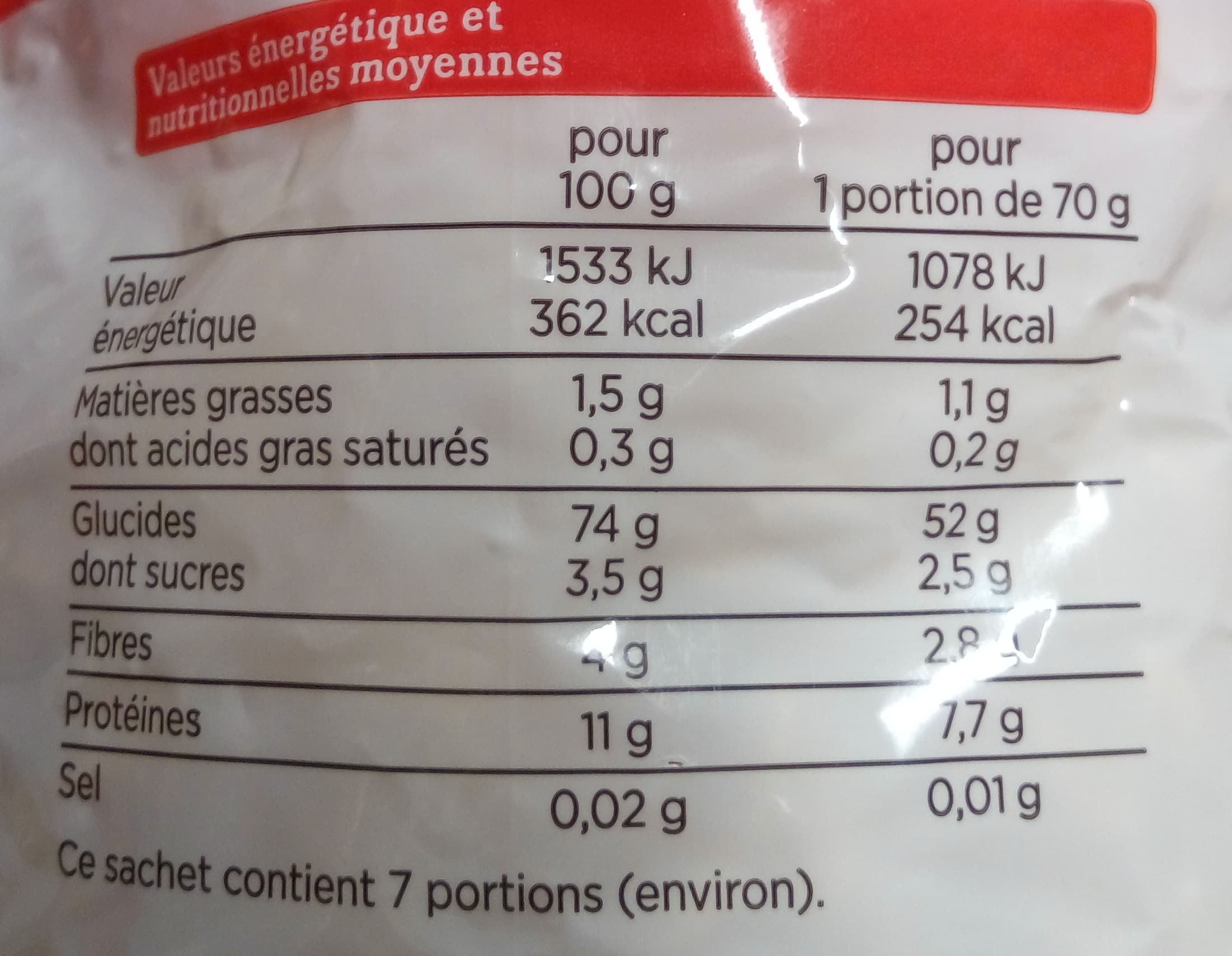 Franprix Torti packshot