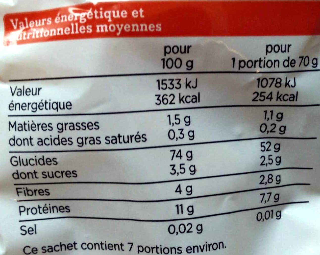 Franprix Penne Rigate packshot