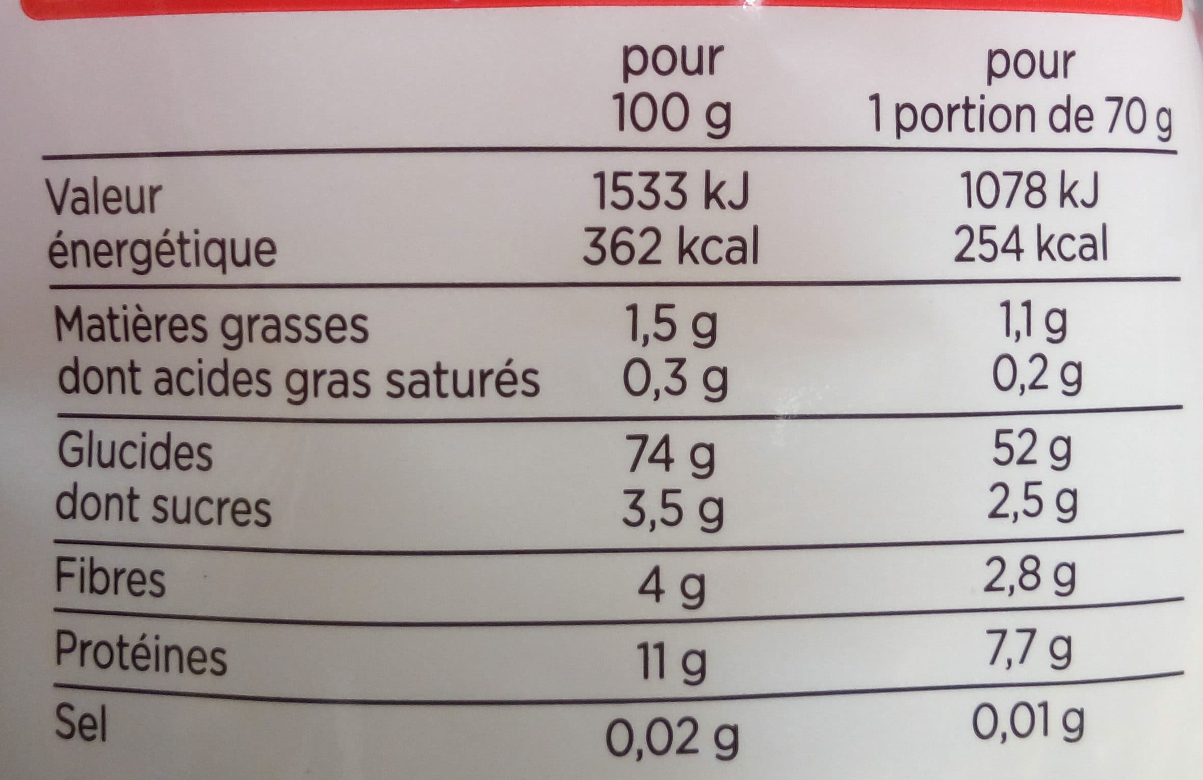Franprix Cheveux d'Ange packshot