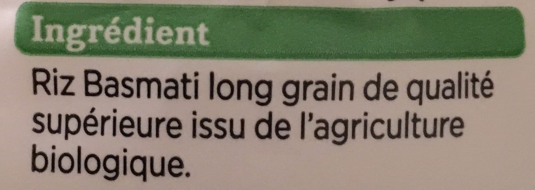 Franprix Riz long basmati packshot
