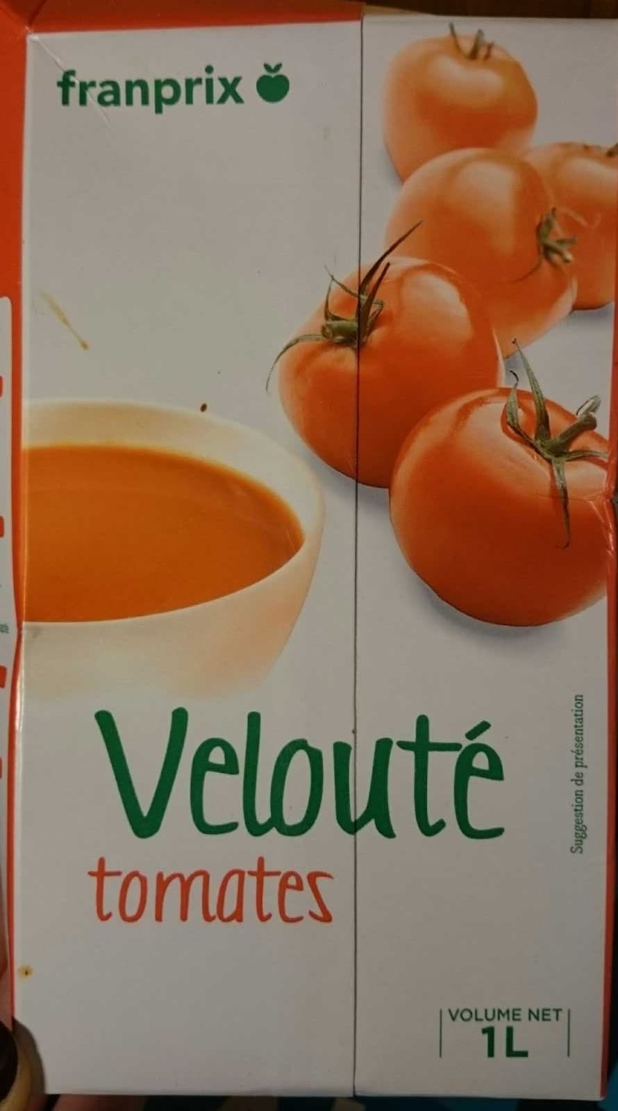 Franprix Velouté tomates packshot