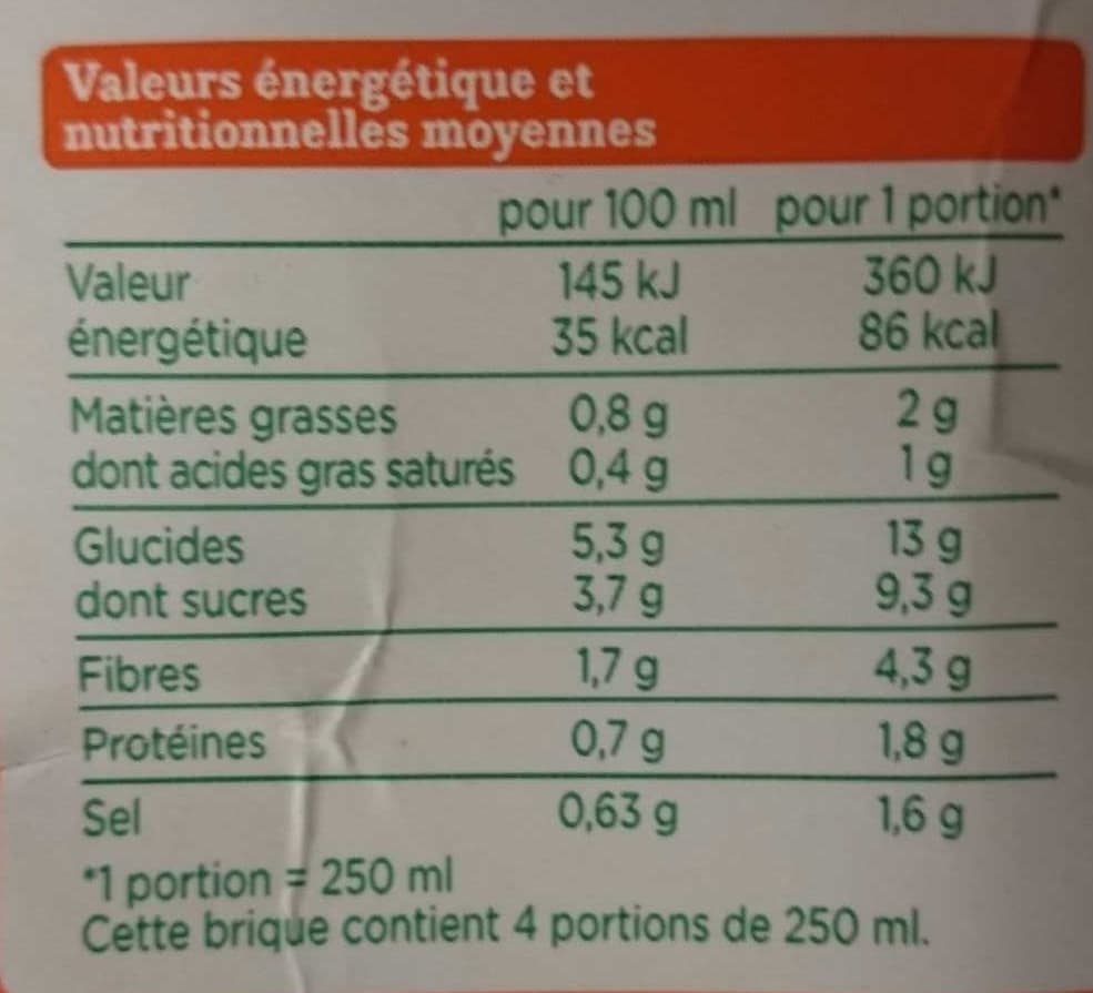 Franprix Velouté tomates packshot