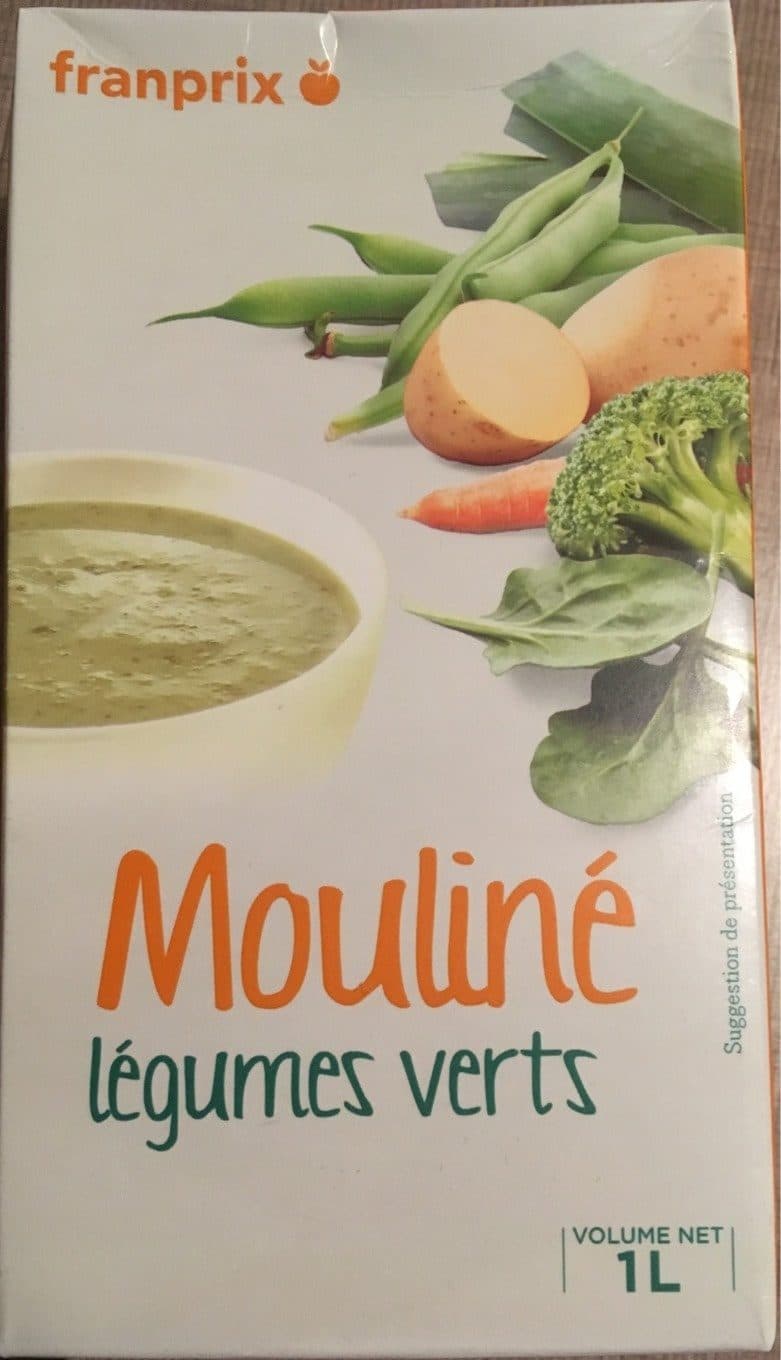 Franprix Mouliné Légumes Verts packshot