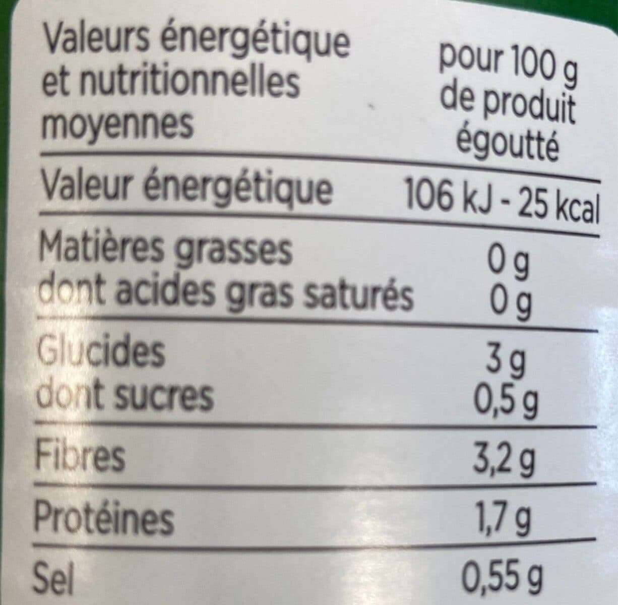 Franprix Haricots verts packshot
