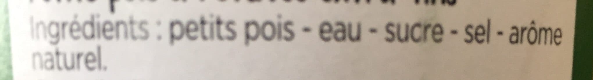 Franprix Petits pois à l’étuvée packshot