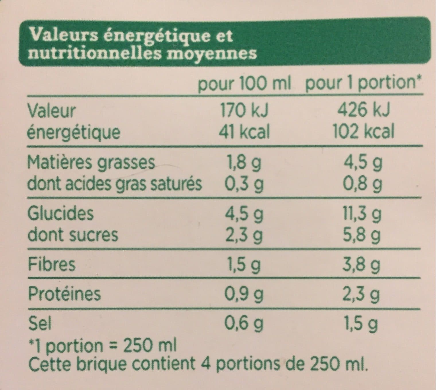 Franprix Velouté de Légumes du Soleil packshot