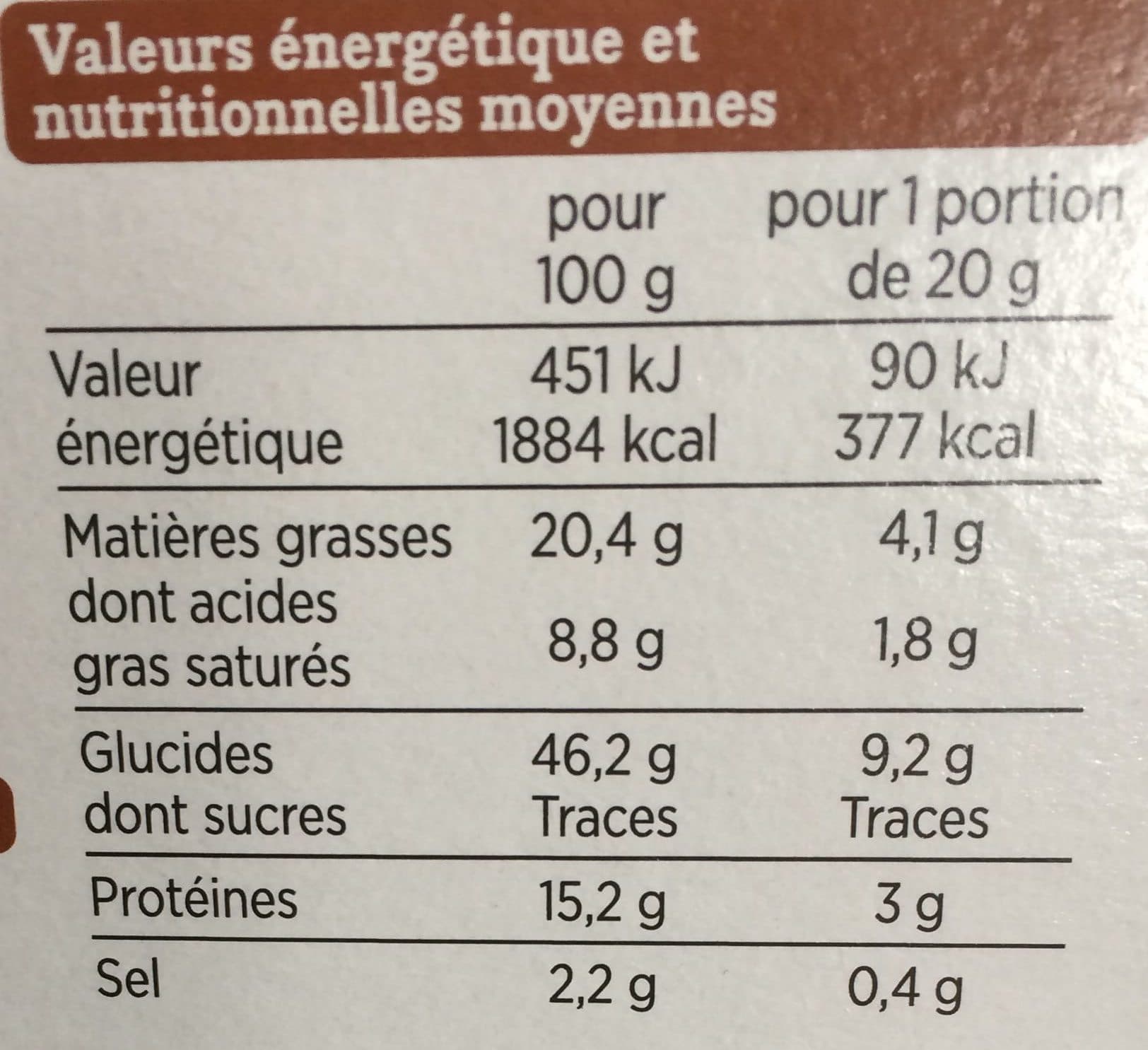 Franprix Craquines mélange de graines packshot