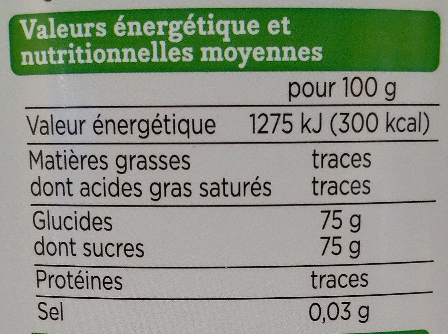 Franprix Sirop d'agave Bio packshot