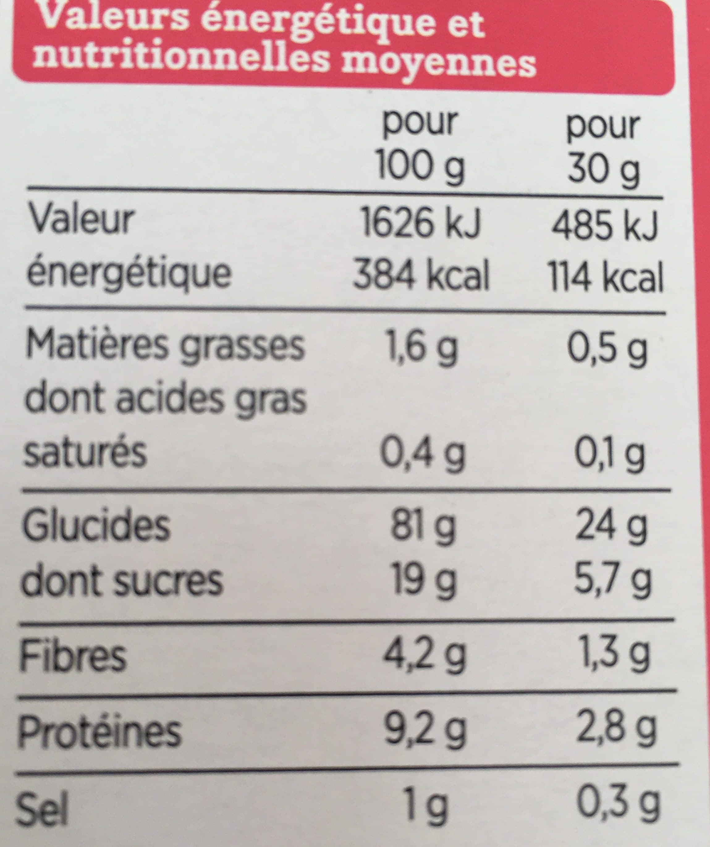 Franprix céréales riz blé complet et fruits rouges packshot