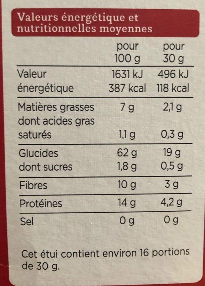 Franprix Flocons d'avoine packshot