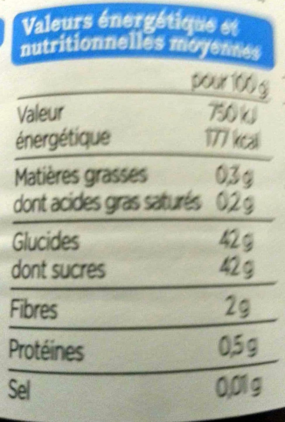 Franprix confiture fraise allégée en sucres packshot