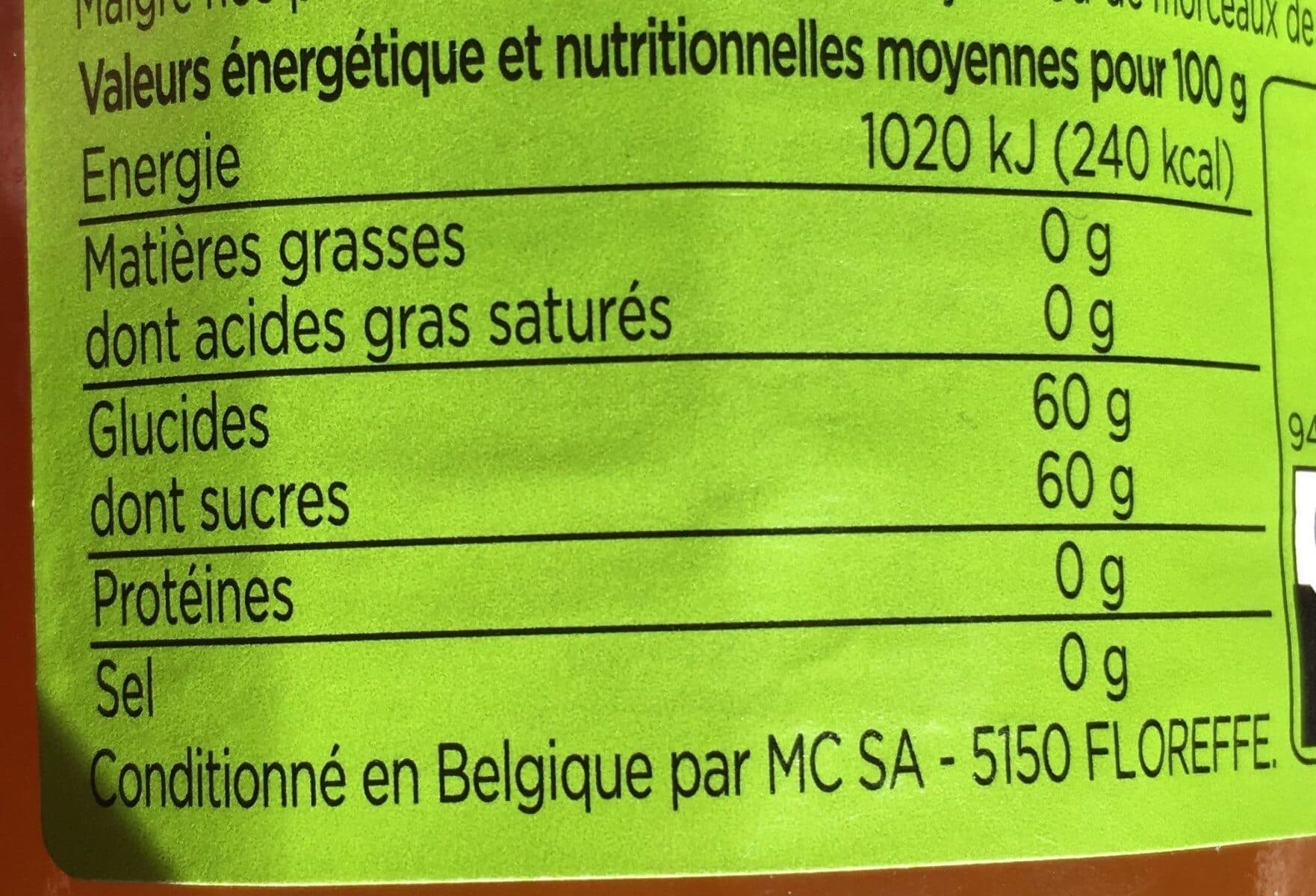 Franprix confiture abricot bio packshot