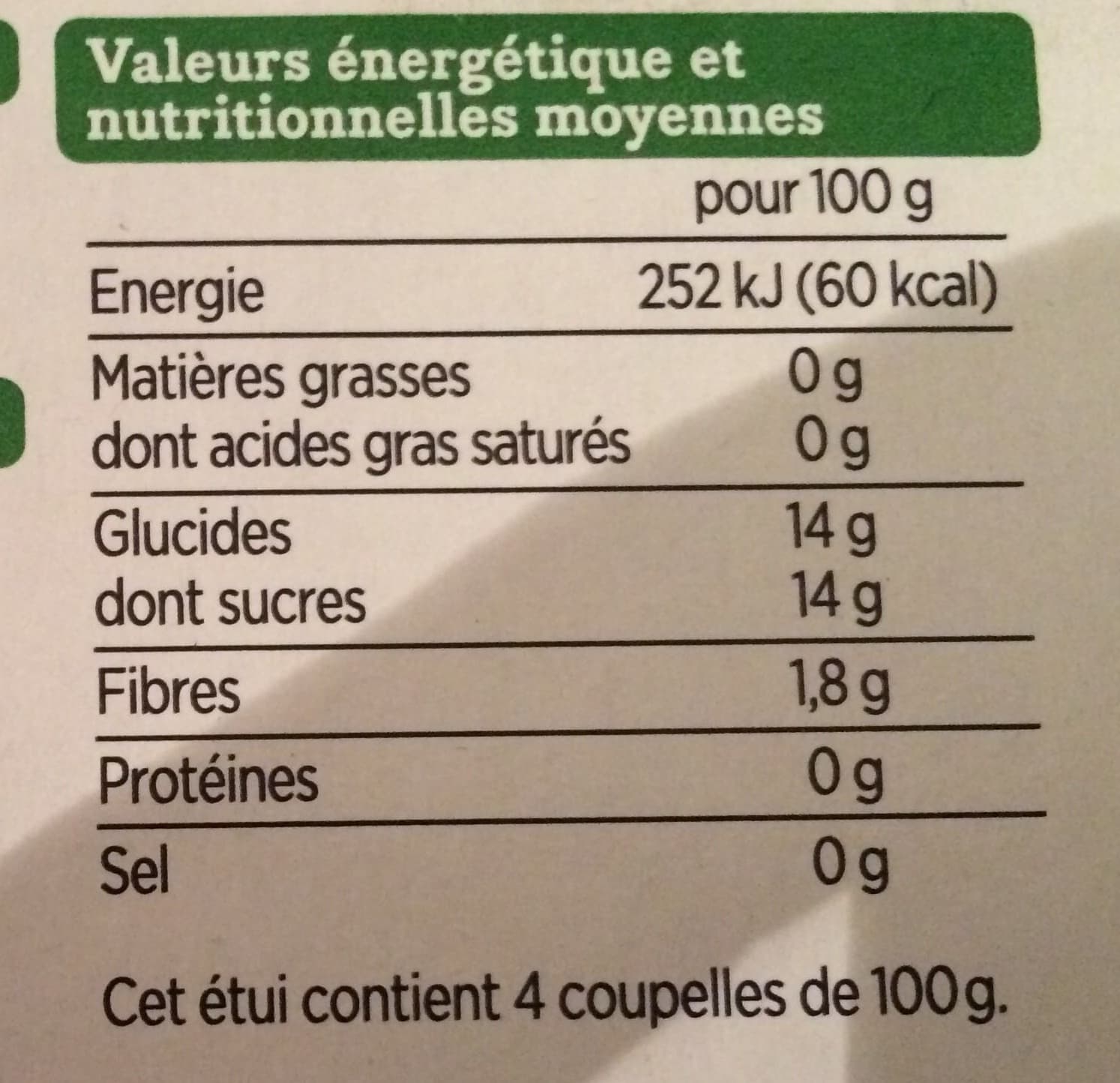 Franprix compotes pomme fraise allégées en sucres packshot
