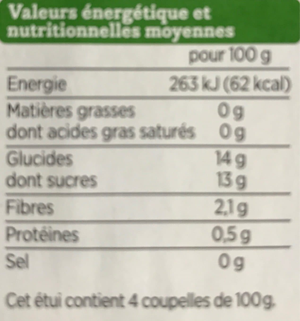 Franprix Compotes allégées Pomme Banane packshot