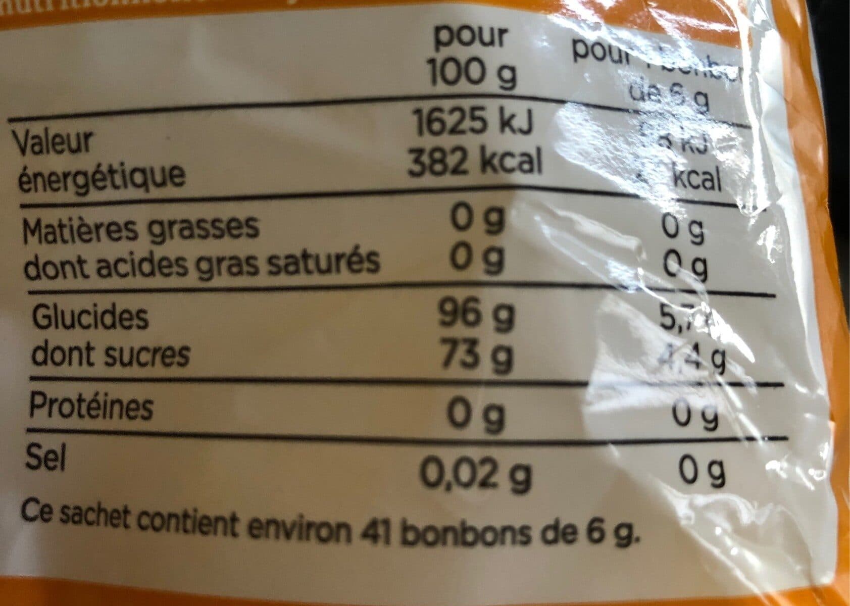 Franprix Bonbons au miel packshot