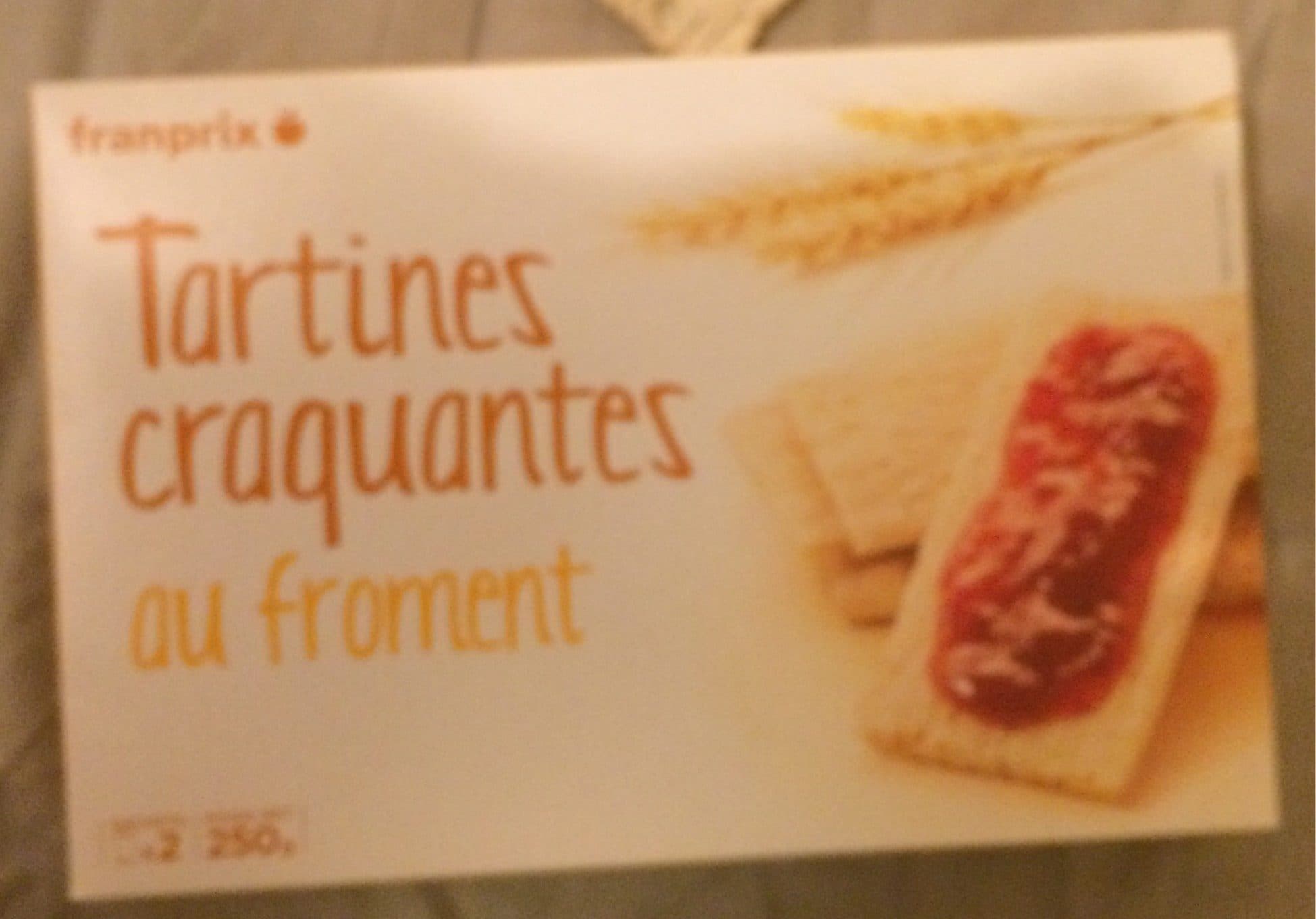 Franprix Tartines craquantes au froment packshot