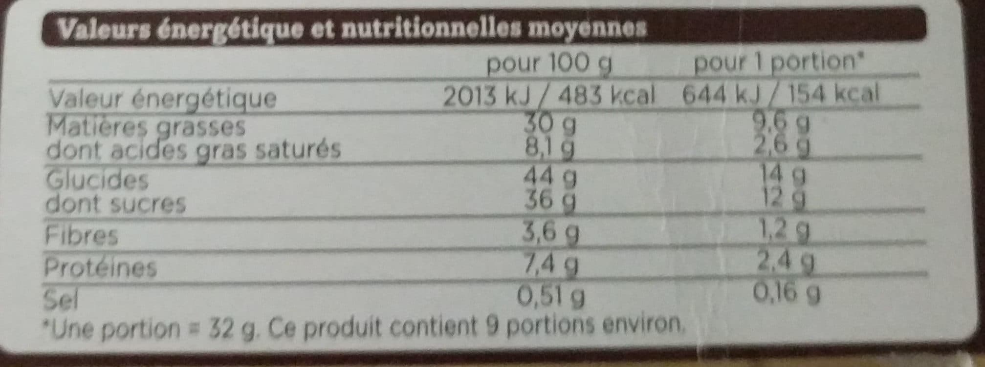 Franprix Brownie chocolat noisettes packshot