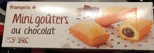 Franprix Mini Gouter Au Chocolat packshot