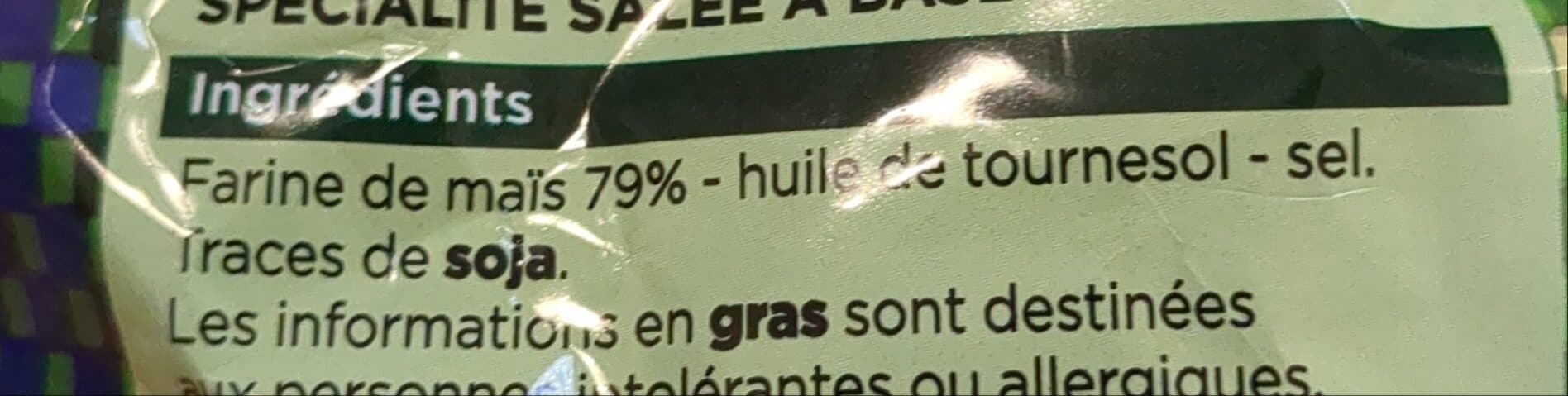 Franprix tortillas chips nature packshot