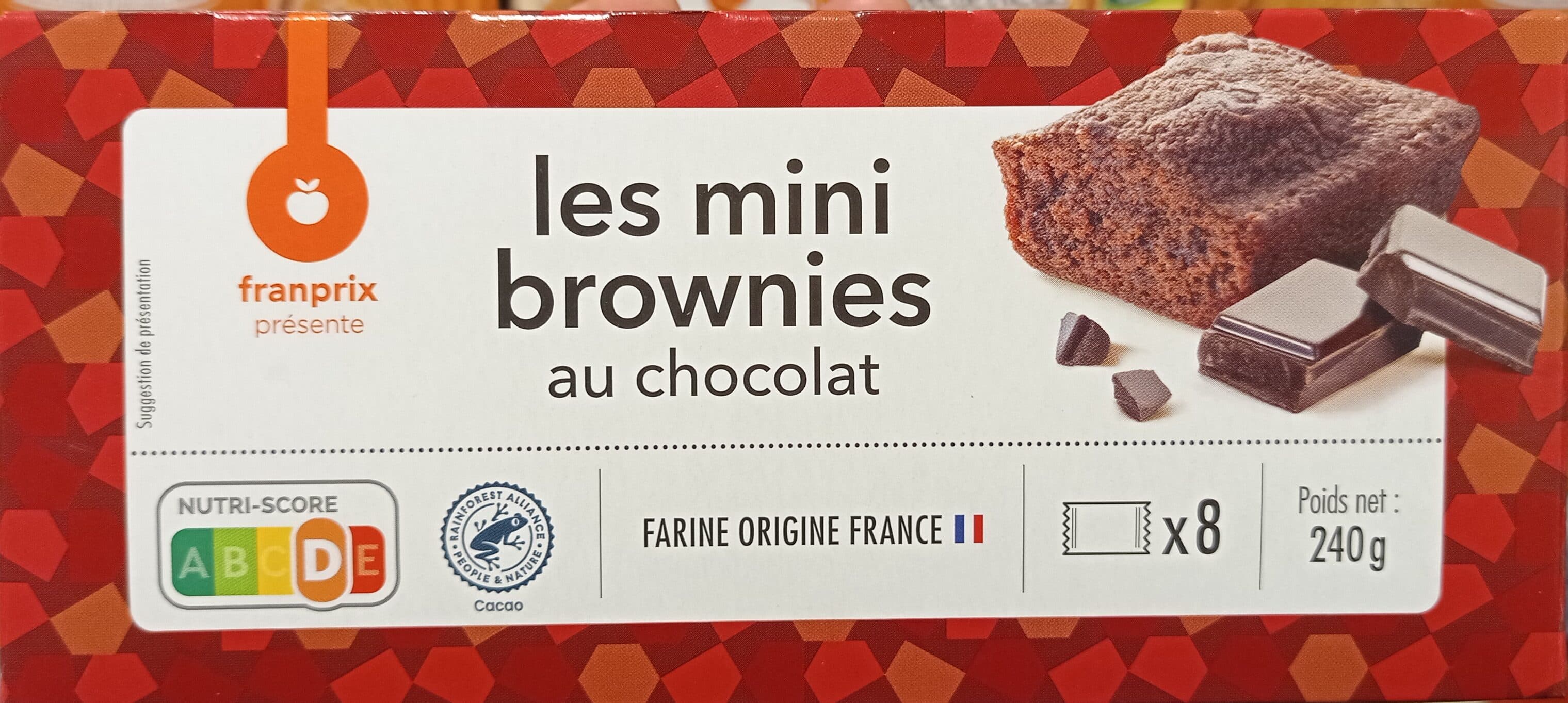 Franprix Brownie aux pépites de chocolat packshot