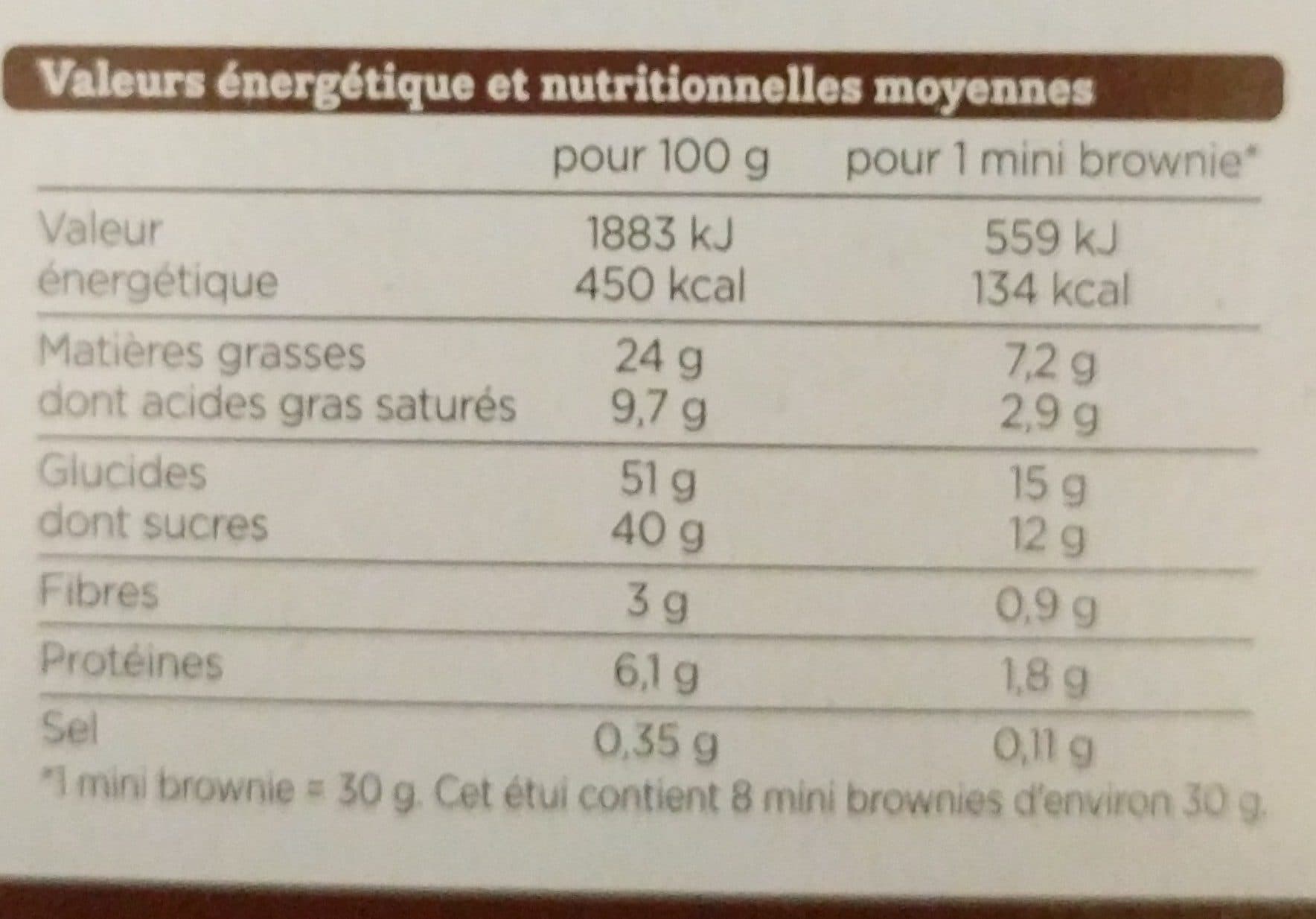 Franprix Brownie aux pépites de chocolat packshot