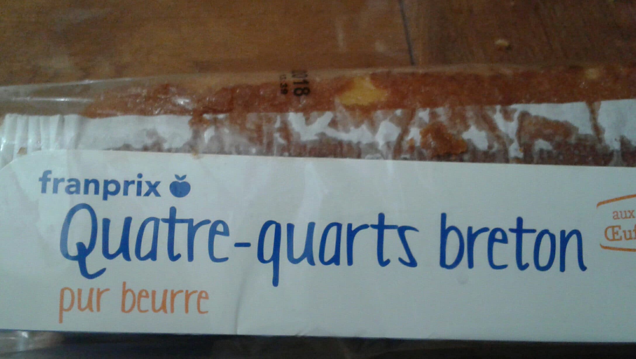 Franprix Quatre quart breton pur beurre packshot