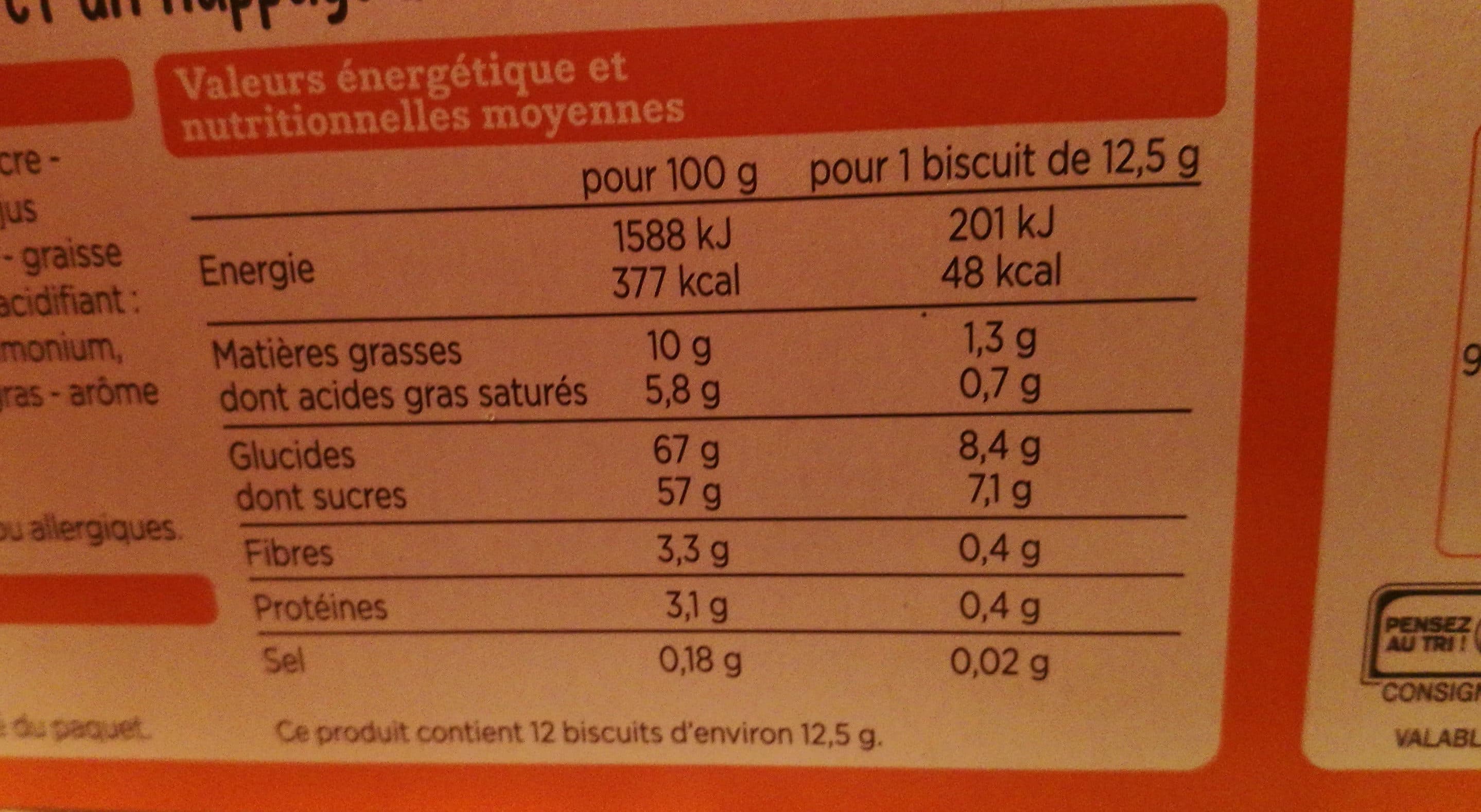 Franprix Génoises fourrage orange packshot