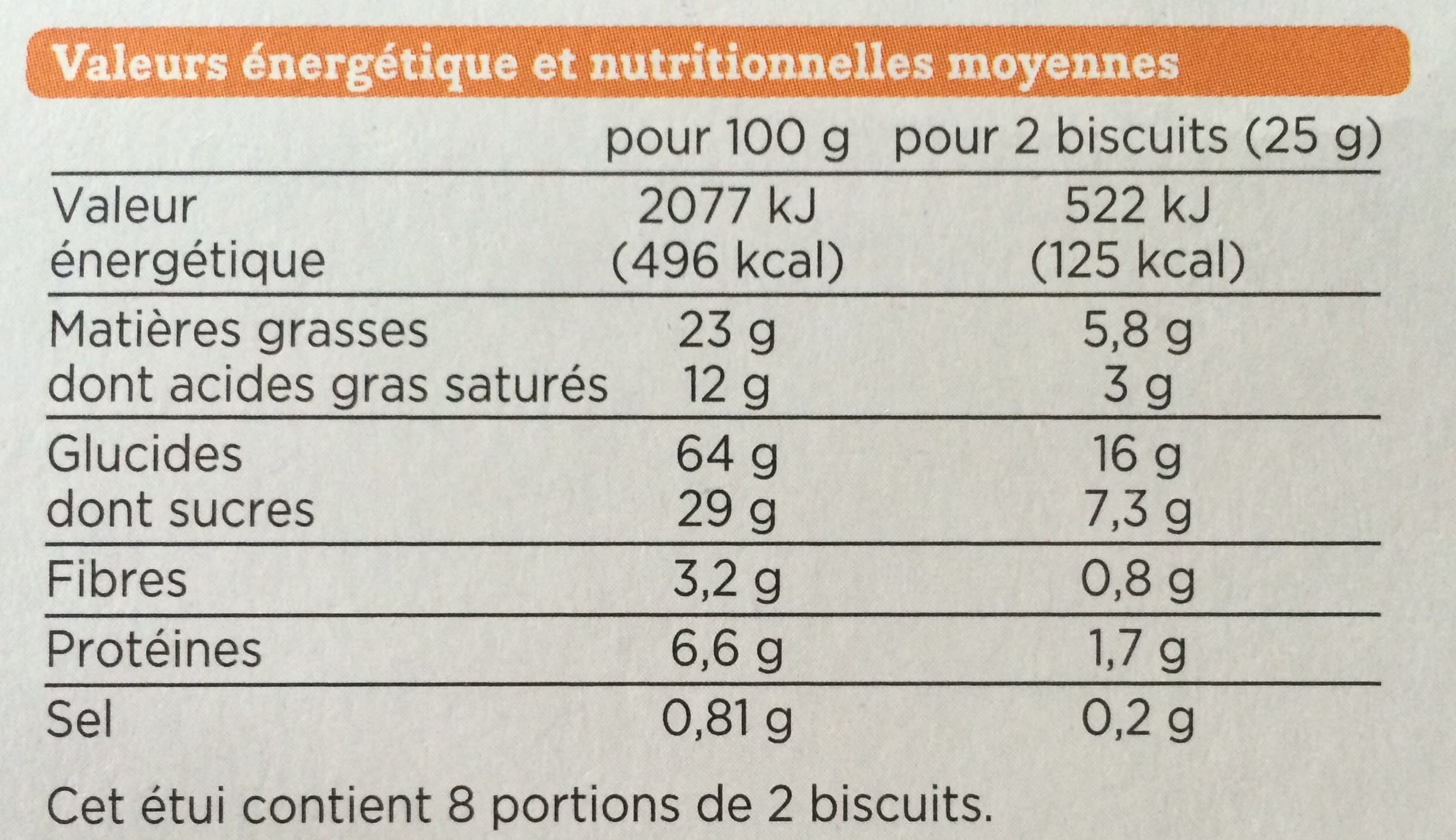 Franprix Sablés aux céréales chocolat au lait packshot