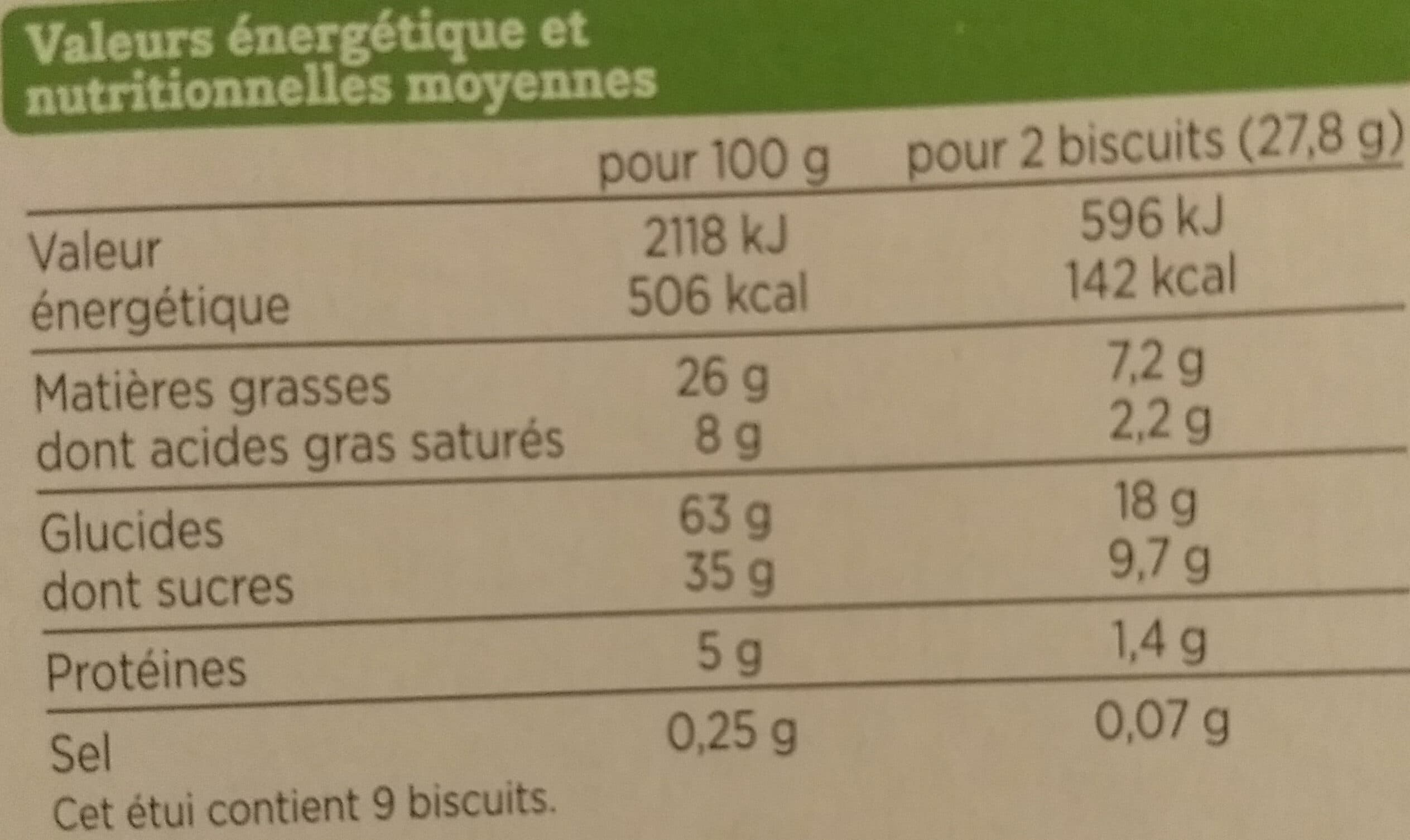 Franprix Biscuit fourrage à la noisette packshot
