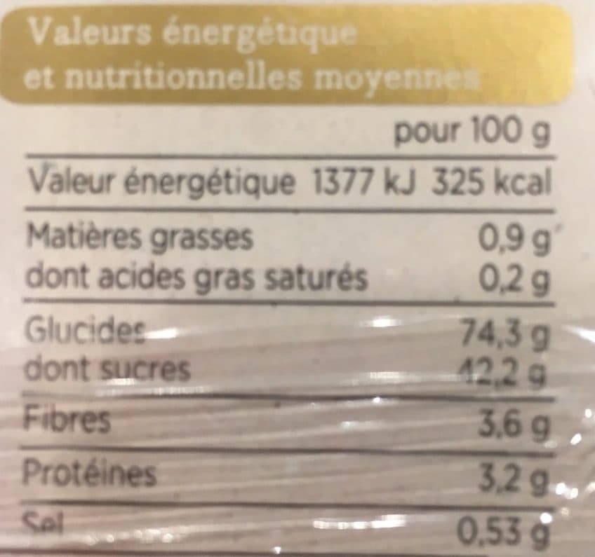 Franprix Pain d’épice packshot