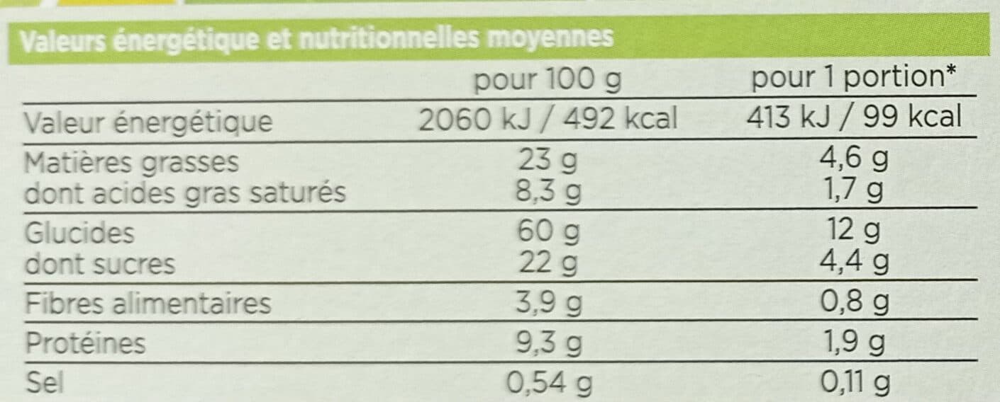 Franprix biscuits épeautre sésame bio packshot