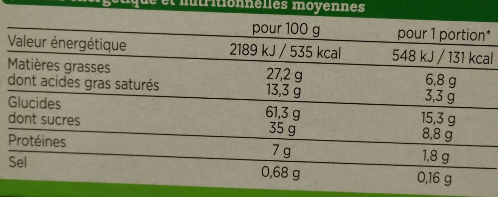 Franprix petit beurre tablette chocolat au lait bio packshot
