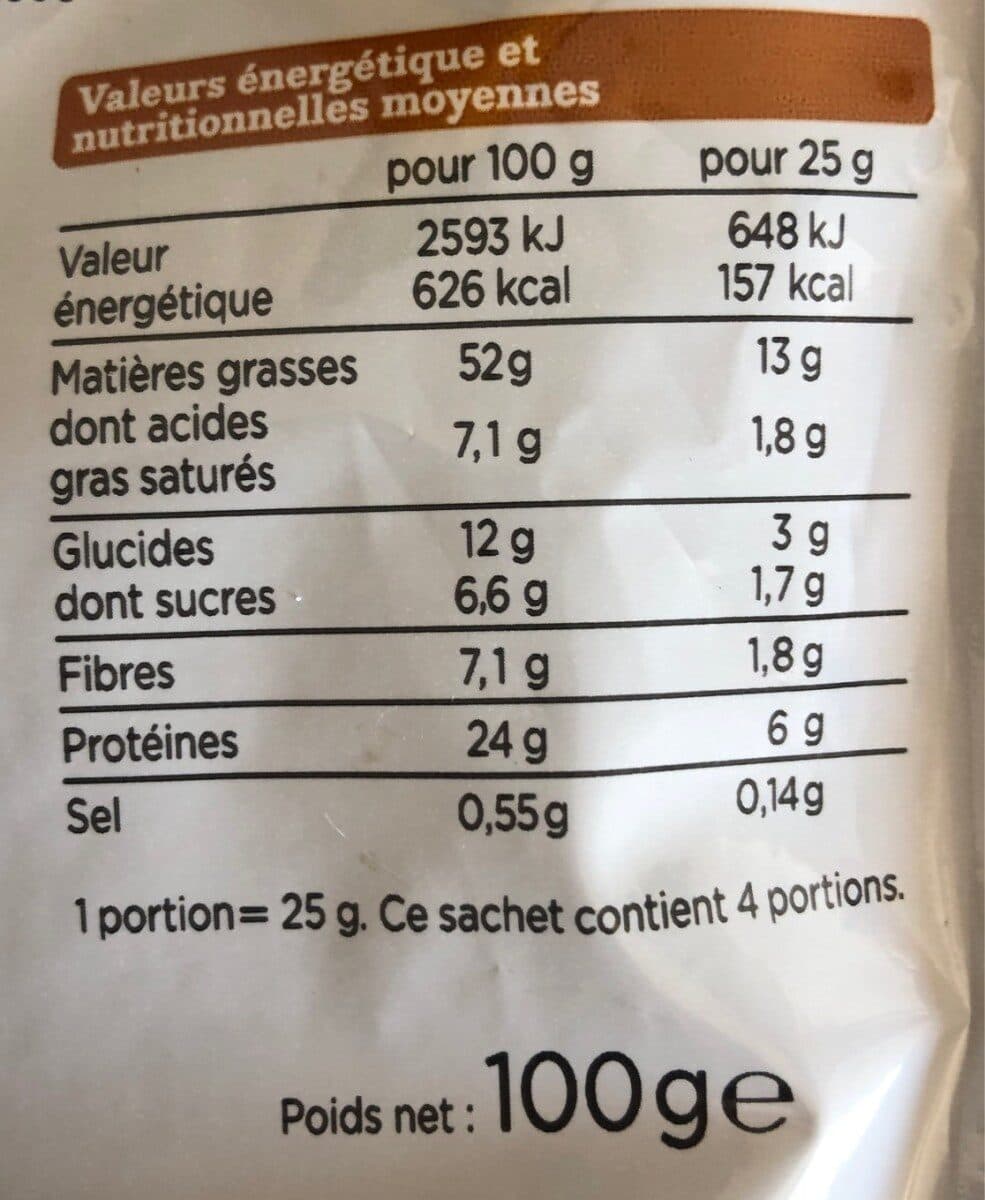 Franprix Cocktail salé, 100g packshot