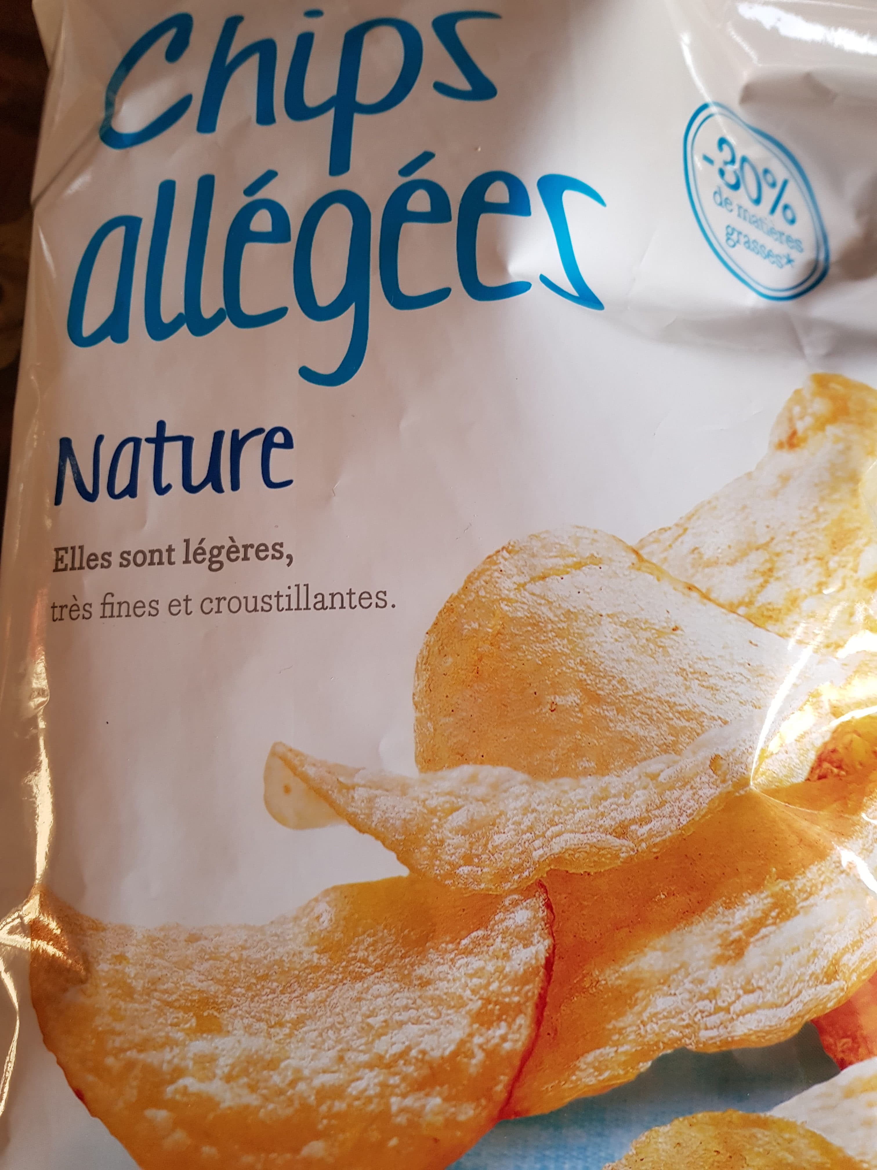 Franprix Chips allégées en matières grasses packshot