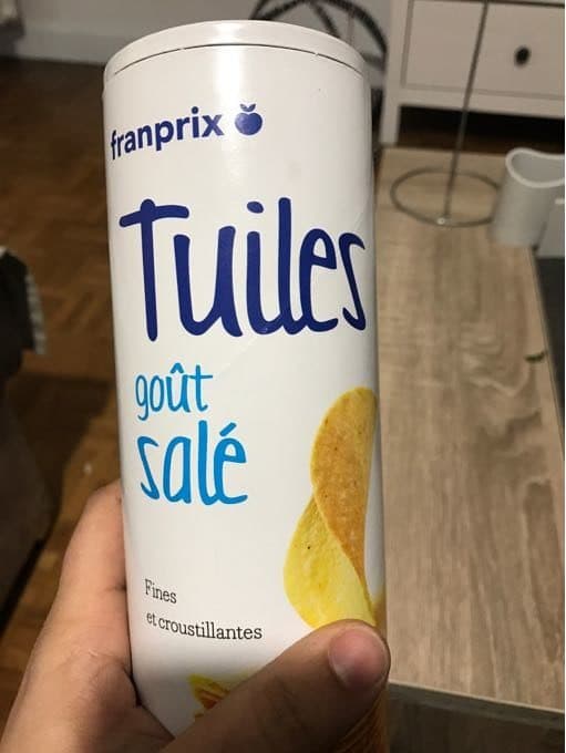 Franprix Tuile goût Salé packshot
