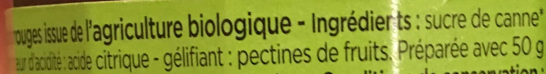 Franprix Confiture bio figues rouges packshot