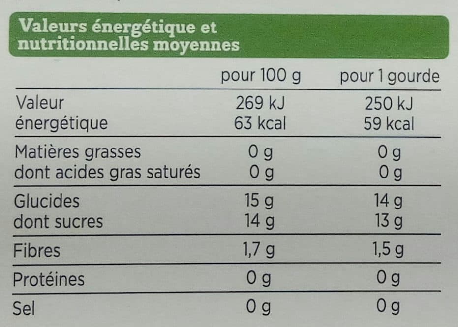 Franprix Gourde Pomme packshot