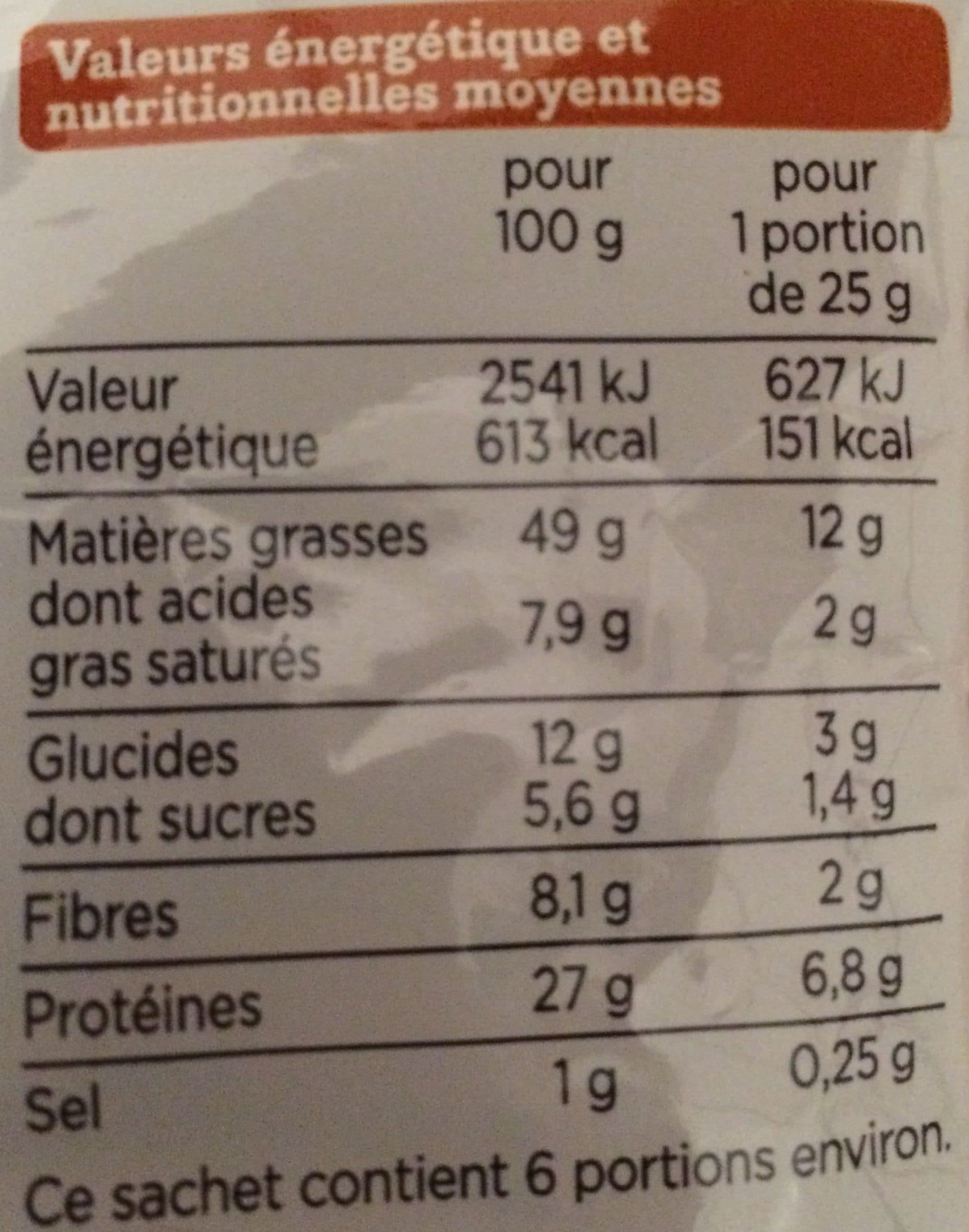 Franprix Cacahuètes grillées à sec packshot