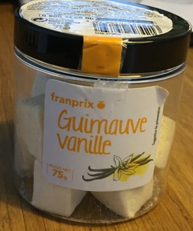 Franprix Guinauve vanille packshot