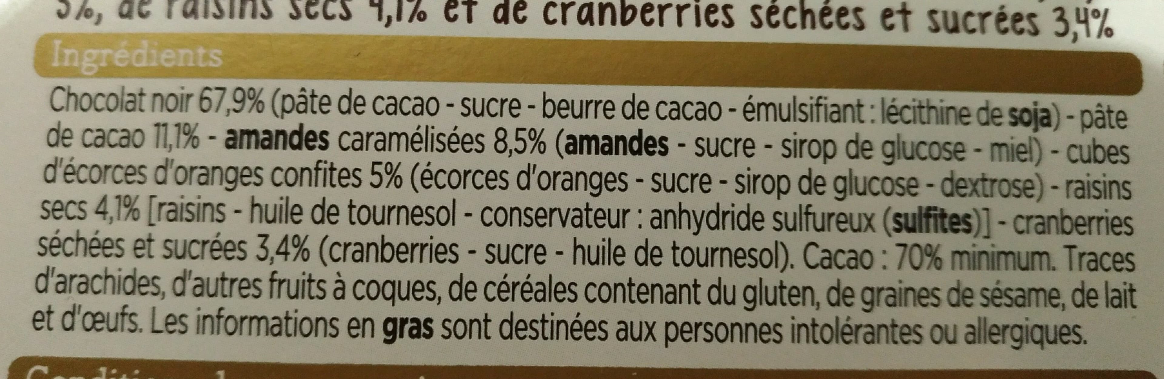 Franprix Mendiants packshot