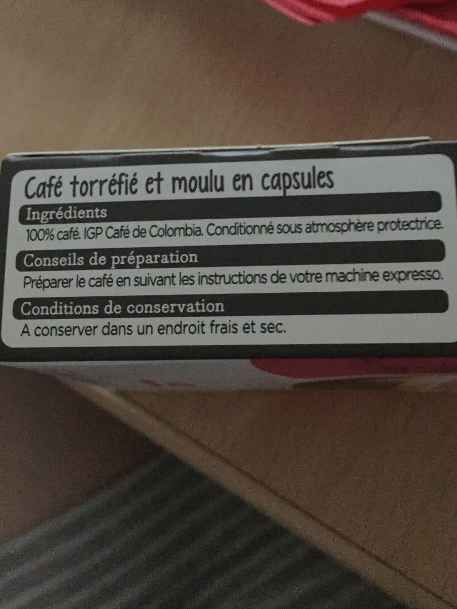 Franprix Capsules café Espresso 40ml packshot
