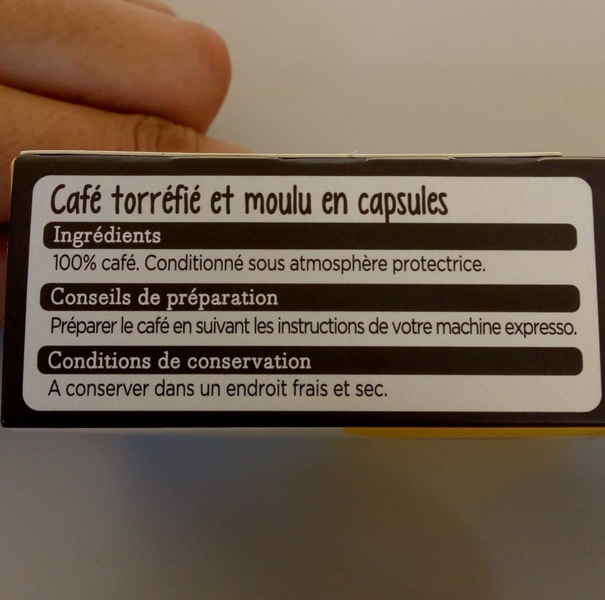 Franprix Espresso Ethiopie packshot