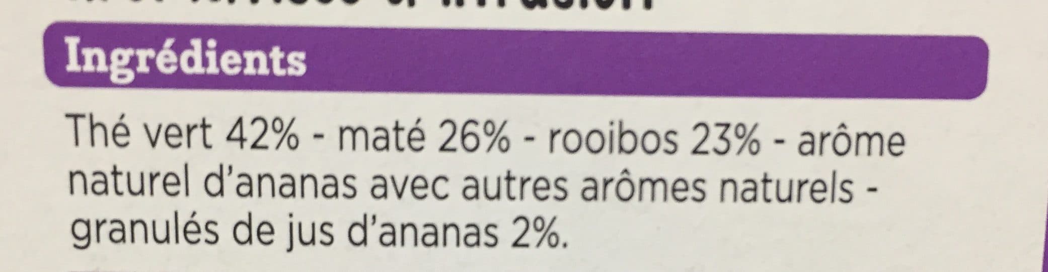 Franprix Infusion détox fruitée packshot