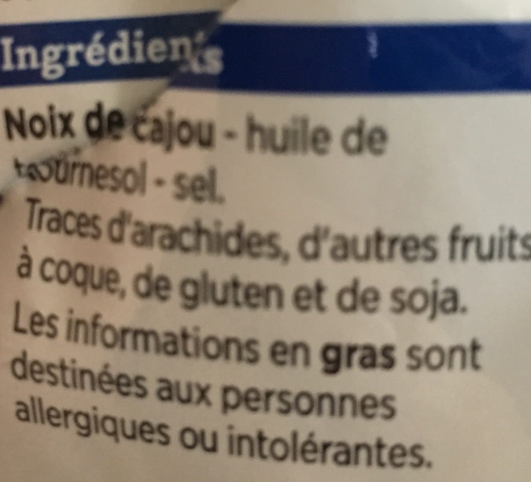 Franprix Noix de cajou packshot