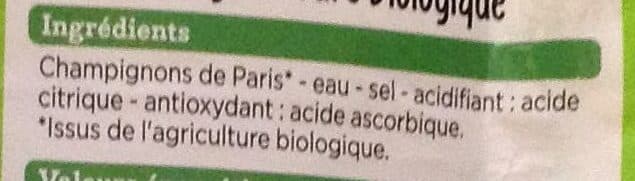 Franprix Champignons de Paris packshot
