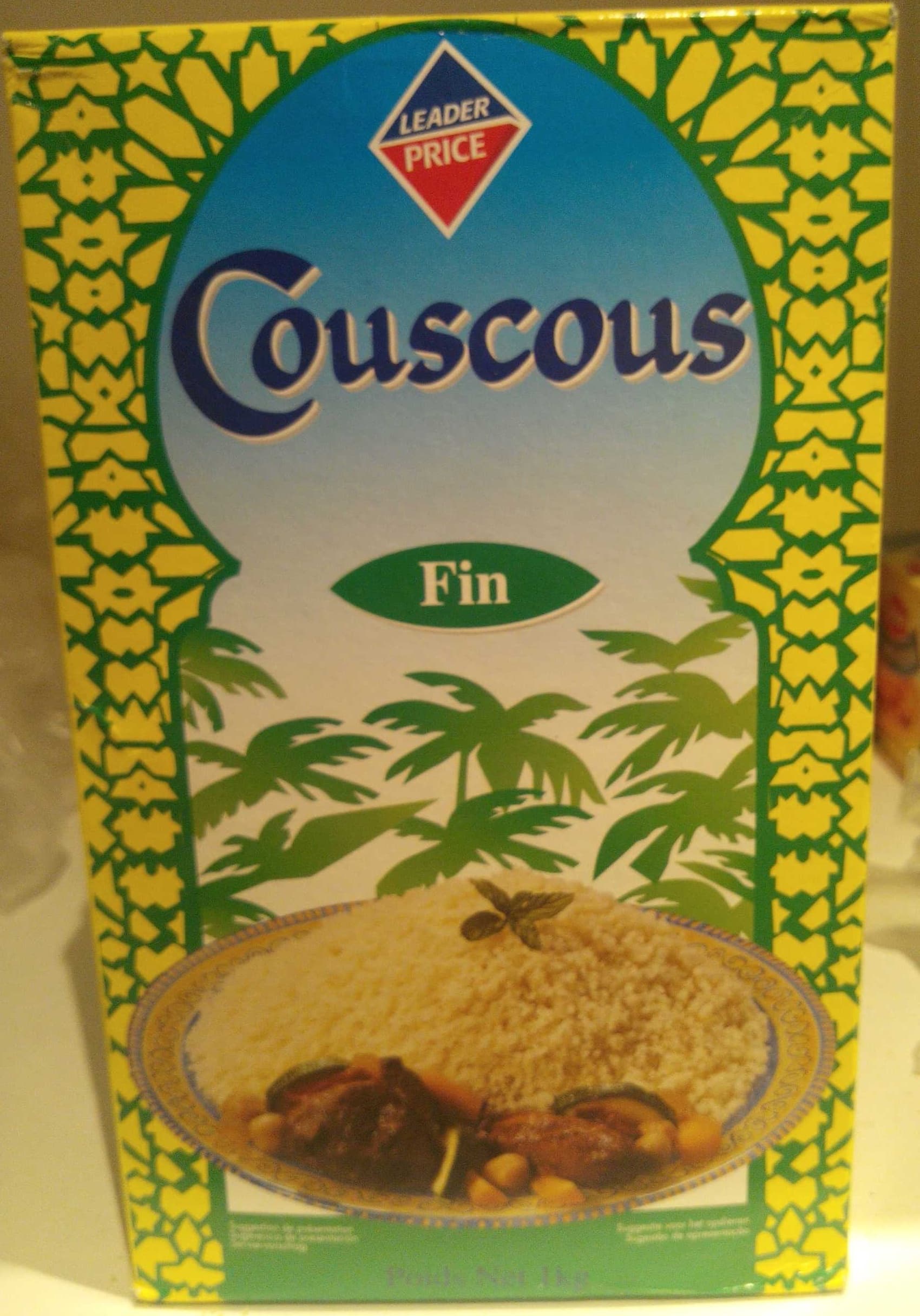 Leader Price Couscous fin packshot