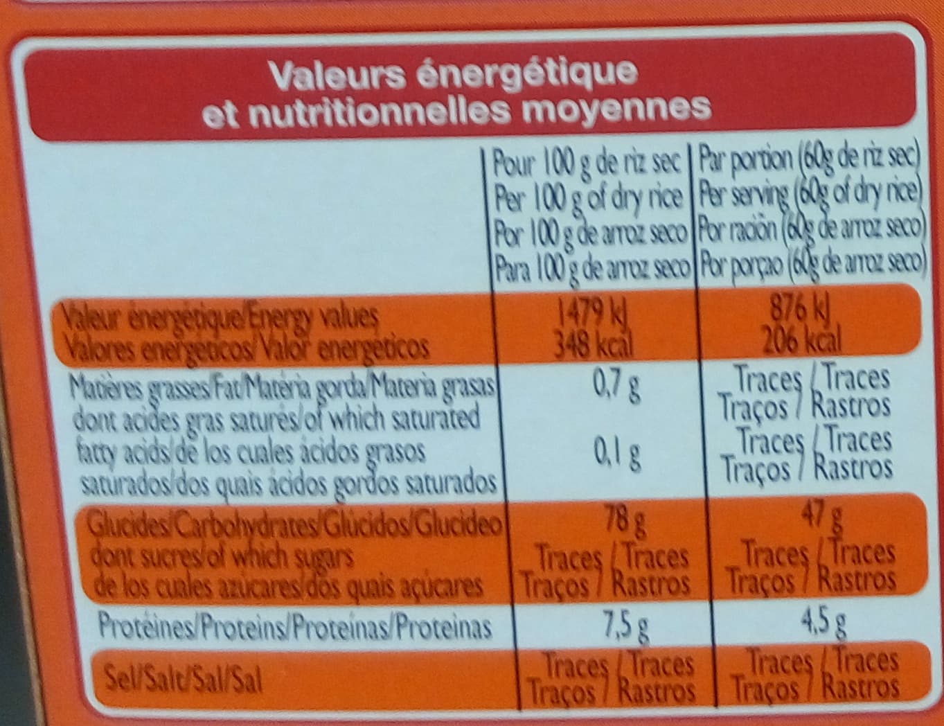 Leader Price Riz long grain qualité supérieure packshot